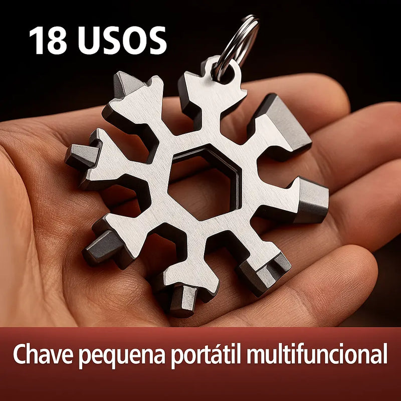 Multiferramenta  de aço inoxidável