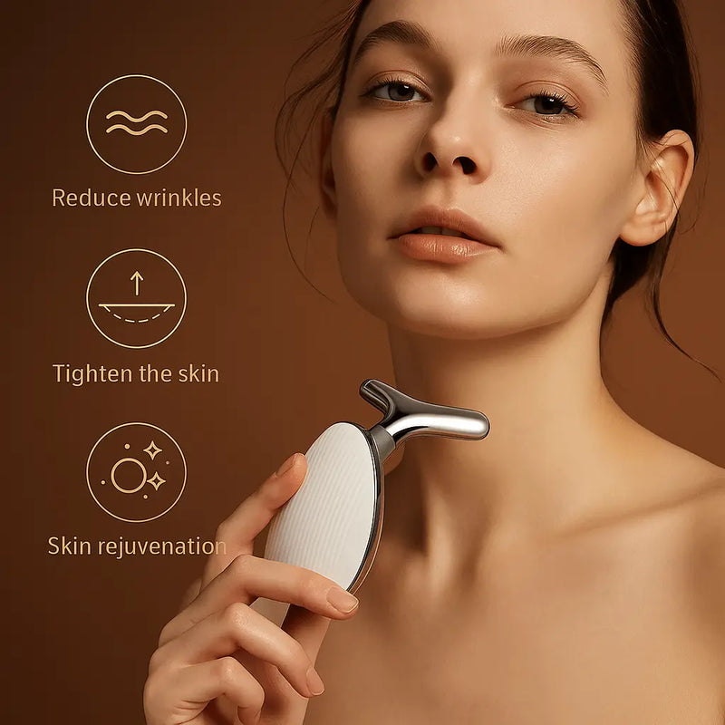 Dispositivo de beleza para pescoço e rosto