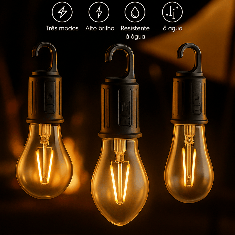 Lâmpada recarregável