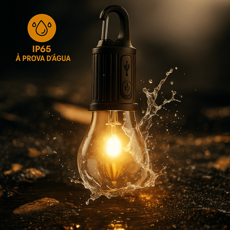 Lâmpada recarregável