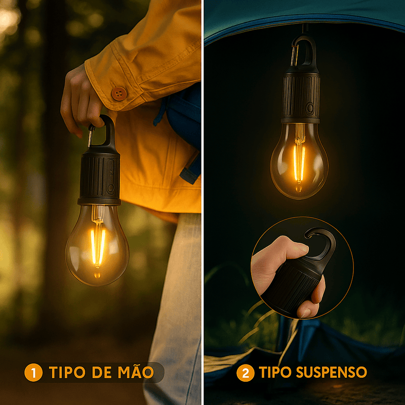 Lâmpada recarregável