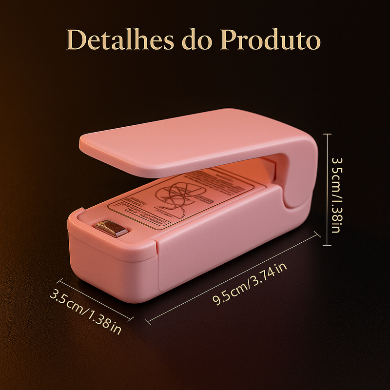 Mini Maquina Seladora Portátil