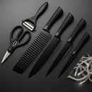 Conjunto de facas de aço inoxidável