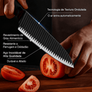 Conjunto de facas de aço inoxidável