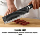 Conjunto de facas de aço inoxidável