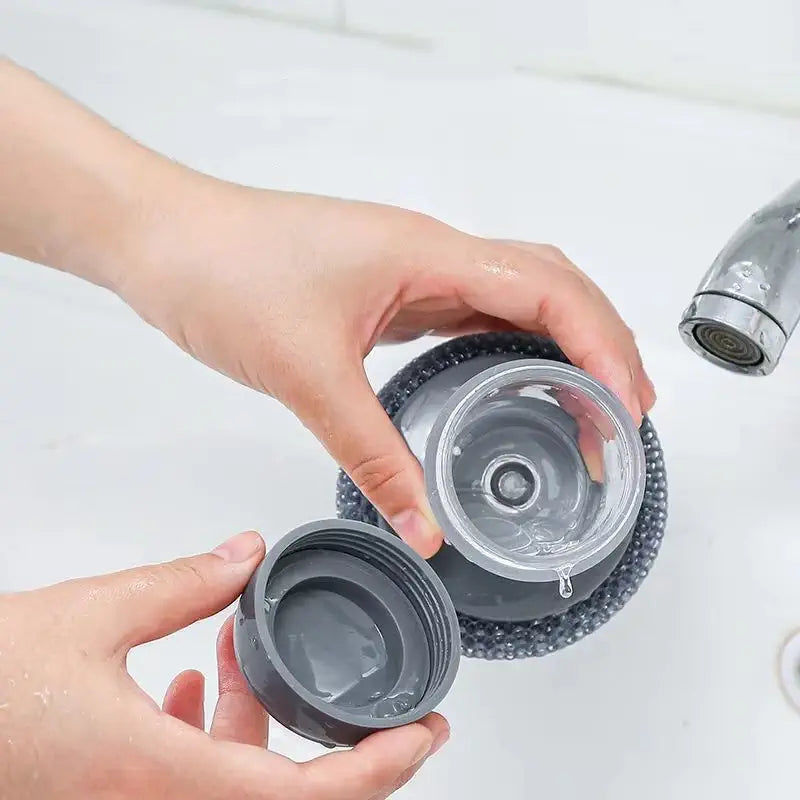 Escova Multifuncional com Dispenser