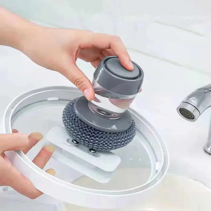 Escova Multifuncional com Dispenser